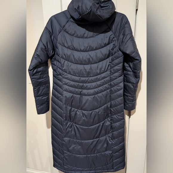 Columbia Navy Quilted Long Jacket - Picture 3 of 6